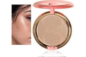 BEAUTY SEARCHER Poudre bronzante chatoyante, Poudre de contour hautement pigmentée, Texture douce, Finition naturelle et ensoleillée, Tient toute la journée, Léger, Respirant, Formule Vegan (#Bronzage léger)