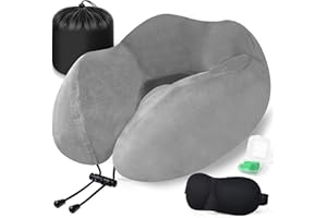 iophi Poduszka podróżna samolotowa (Ciemnoszary)