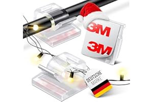 MYMIND® Supporto per cavi autoadesivo [adesivo 3M] 50 pezzi per interni ed esterni – Clip per cavi per la gestione dei cavi – Morsetti cavi & organizzatore di cavi sulla scrivania – Catena di luci