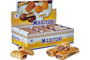 ALHAMBRAGOLD MARITOÑI Chococañas - Deliciosos Hojaldres Rellenos de Chocolate - Pack de 18 Unidades