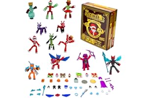 Zing Stikbot Advent Calendar Xmas Countdown Collectable Action Figures, Includes exclusive Stikbots, and xxclusive Collectors’ Items. Create Stop Motion Animation (2025)