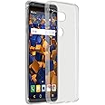 mumbi Custodia UltraSlim Compatibile con LG V30/V30S ThinQ, Chiaro