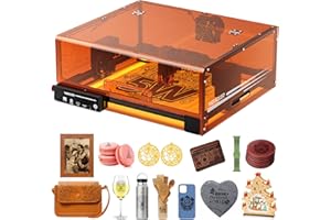 Laser Graviermaschine, L2 MAX 5.5W Beiliegender Lasergravur Maschine 300x300 mm, CNC Graviermaschine Hochpräzise Laser Cutter, Gravieren und Schneiden Holz Metall Glas Geeignet für Anfänger