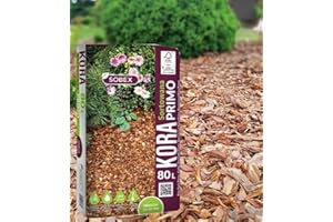 TRANS - PAL Garden Wood Bark Chippings For Garden | Wood Chips For Mulching, Weed Control, Landscaping, Kids Play Areas, Chicken Bedding I Mulch Decorative Chippings 10-30mm (80 litres - covers 1sqm)