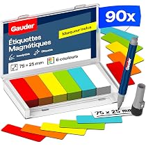 Bande Magnétique Adhésive 2 Mètres - Ruban Magnétique Pour Tableaux Blancs, Réfrigérateur Et Projets DIY - Largeur 10 Mm, Épaisseur 1,5 Mm - 7