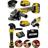 Steiner Alman 88 V 5Ah Devir Ayarlı Ak&uuml;l&uuml; K&ouml;m&uuml;rs&uuml;z Sprel Taşlama Makinesi Elektronik Şarz G&ouml;stergeli &Ccedil;antalı - ST0518R2154003