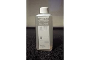 CMTLAB Elektrolytlösung KCL 3mol/l, Industriequalität, Made in Germany (250ml)