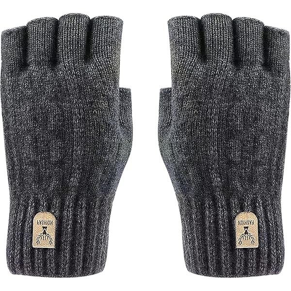 Guanti Termici Touchscreen Uomo/Donna - Mezzo Dito, Invernali, Per Sci E Bici - Foto 7