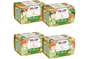 HiPP Biolologique Mes Premiers Légumes offre diversification legV1+legV3 dès 4/6 mois - 16 pots de 125g