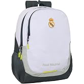 Safta Real Madrid EQUIPACI&Oacute;N 25/26 &ndash; Children's School Backpack, Ideal for Children of Different Ages, Comfortable and Versat