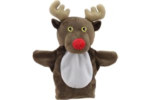 The Puppet Company - My First Christmas Puppet - Marionetta a forma di renna - Adatto fin dalla nascita - PC003829