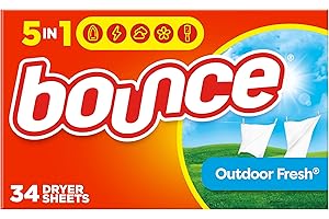 Bounce Outdoor Fresh Fabric Softener Sheets, 34 sheets by Bounce
