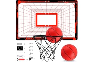 ‎JUOIFIP JUOIFIP Großes Basketballkorb Indoor Set