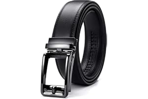 CHAOREN Ratchet Belt - Mens Dress Belt 1 3/8" Comfort Click - Micro Adjustable Fit Everywhere