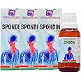 HOMEOLAV Dr.Bhargava Spondin Drops 30 Ml || Pack Of 3 (30Mlx3)