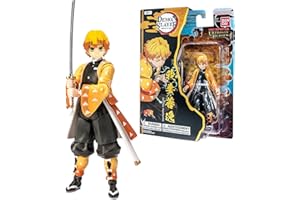 BANDAI Ultimate Legends Zenitsu Agatsuma Action Figure | 12.5cm Zenitsu Anime Figure With 27 Points Of Articulation And Accessories | Gift Collectable Demon Slayer Anime And Manga Merch Figures