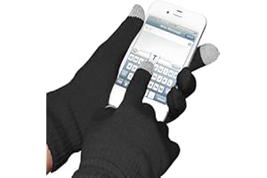 Boolavard 3 paia guanti guanti per Touch Screen dispositivi Smartphone iPhone iPad Tablet TM