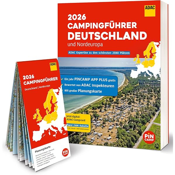 ADAC Campingführer Südeuropa 2027: Mit ADAC Campcard und Gutscheincode: 1 Jahr PINCAMP Camping App kostenlos (Wert: 11,99 €) Bücher