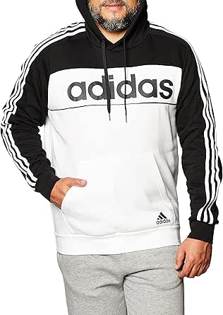 adidas Men's E Cb hooded sweatshirt., mens, GD5477, Black/White/Black, L :  Amazon.co.uk: Clothing