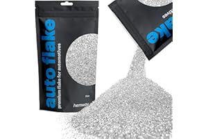 HEMWAY Paillettes pour peinture de voiture additif argenté pour moto camping-car camping-car camion fin 100 g/35 oz