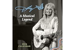 Dolly Parton: A Musical Legend 2026 Mini Wall Calendar