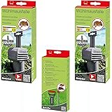 Wühlmaus-Falle SuperCat inkl. Zubehörset: Effiziente Schlagfalle, kein Graben oder Kraft erforderlich, 2x Fallen + 1x Zubehör