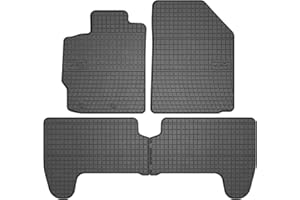 M MOTOS Tappetini in gomma per auto adatto per Toyota Yaris I 1999-2006 Migliorare il comfort di viaggio con il tappetino antiscivolo per auto- Tappetini per auto per tutte le stagioni, protezione dal