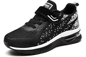 GOOBON Scarpe Ginnastica Bambino Bambina Air Scarpe da Running Leggero Traspirante Jogging Walking Sport Tennis Sneakers 28-34 EU