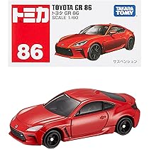 1/64 Toyota86 GR86 Lightning トレーラー トラック Tomica No.86-9 Toyota Gr 86 (SPX26T) Diecast Scale Model