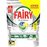 كبسولة/قرص منظف غسالة الأطباق Fairy Platinum 50 غسلة