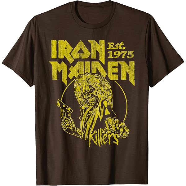 Iron Maiden Run for Your Lives Tour Stuttgart T-Shirt : Amazon.de