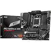 MSI PRO B650M-A WIFI AMD B650 Soket AM5 DDR5 6400(OC) MHz mATX Gaming (Oyuncu) Anakart