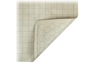 CHESSEX ROLE PLAYIN chx 96246 - battlemat reversibile 60x66cm - [2,54cm] squares & [2,54cm] hexes