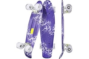 WeSkate Ywhb-12, Mini Cruiser Skateboard Unisex Adulto