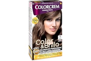 Colorcrem Color & Brillo Colorcrem - Tinte permanente mujer - tono 79 Rubio Caramelo , con tratamiento nutri-protector al aceite de Argán. + 45% de producto | Disponible en más de 20 tonos.