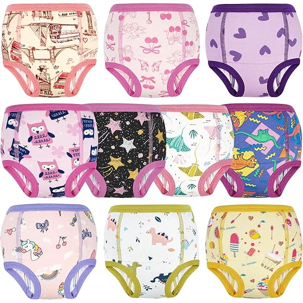 Lot De 4 Culottes 'DIM' - Noir/rose - - 16.00