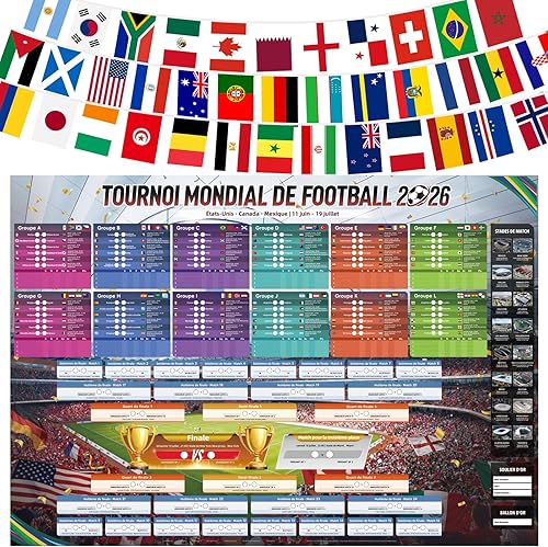 Calendrier Coupe du Monde 2026