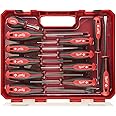Milwaukee Set of 12 Tri-Lobe Screwdrivers 4932472003,Red