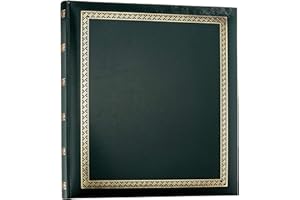 ‎WALTHER DESIGN walther design Fotoalbum grün 29 x 32 cm Kunstleder mit Prägung, Das schicke Dicke MX-101-A