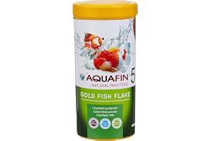 AQUAFIN 5 NATURAL FISH FOOD GOLD FISH FLAKE 1000 ML