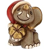 THUN ® - Mini Elefante Portafortuna - Ceramica - h 4 cm - Linea I Classici