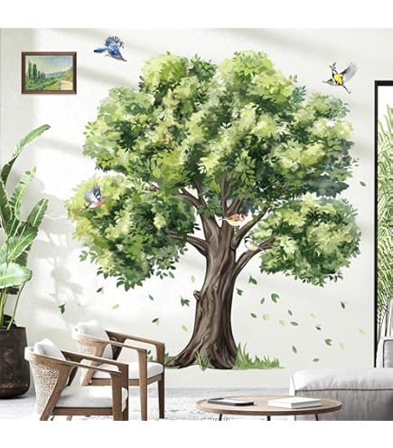 Sticker mural - Arbre 2 (bicolore