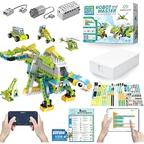 Makerzoid Robot Master Coding Robot Kits - APP Controlled 100+ in ...