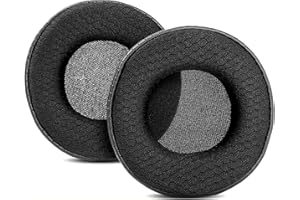 ACCOUTA Oddychające poduszki wymienne kompatybilne z JVC HARX300 HA RX300 Słuchawki Ear Pads z oddychającą miękką skórą proteinową i pianką pamięciową