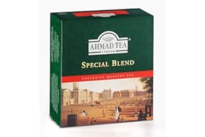 Ahmad Tea Special Blend Teabags With Tags, Count, Earl Grey, 100 Unidad