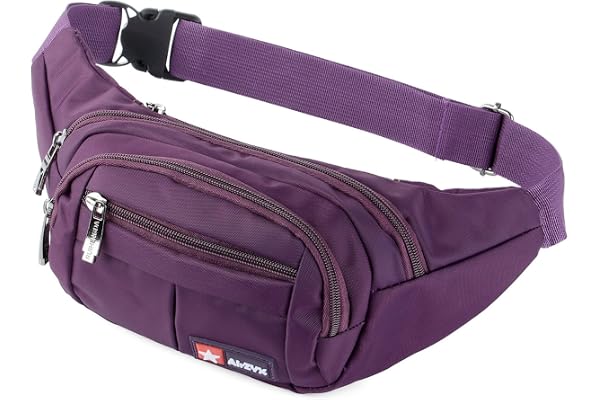 Sac Banane de Marche, de Course à Pied, de Camping et de Marche Sac à bandoulière pour Homme et Femme