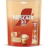 Nestle Nescafe 3&uuml;1 Arada Gold Yumuşak 10'lu &Ccedil;oklu Paket 10x 17,5 g