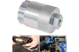 BONBO 64mm Rear Differential Pinion Bearing Nut Socket Tool Fit for the 2007-2018 Honda 420 Rancher ATVs