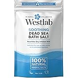 Westlab Pure Mineral Bathing Dead Sea Salt, 1kg (Packaging May Vary)