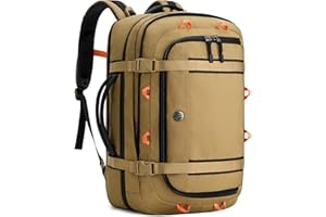 ‎TOLACCEA Tolaccea Handgepäck Rucksack, TSA-Freundlich Reiserucksack, Laptop Rucksack für 17.3 Zoll, Erweiterbar 40 L auf 45 L, Travel Backpack Damen & Herren für Flugreisen, Business, Weekender